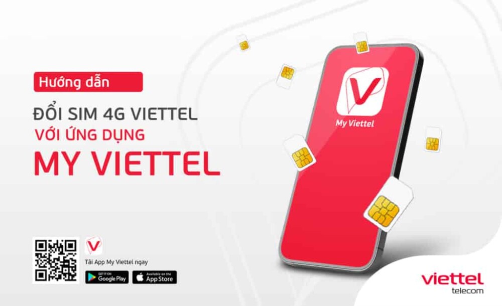 Doi Sim 4g Mien Phi Tren App My Viettel